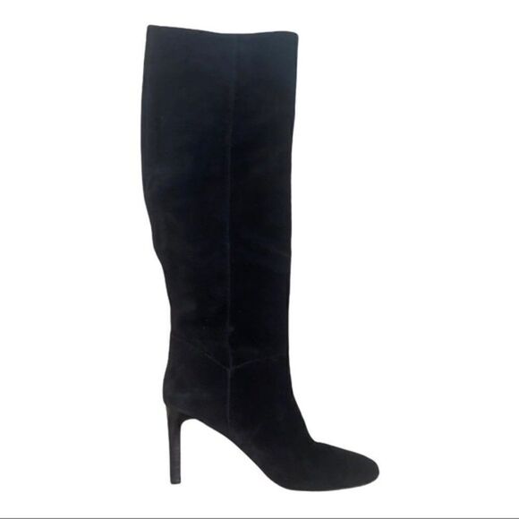 Marc Fisher Zadia Suede Black Knee High Boots 6M - Picture 3 of 9